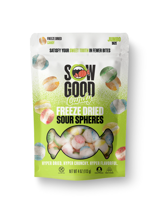 Sow Good Freeze Dried Candy Sour Spheres