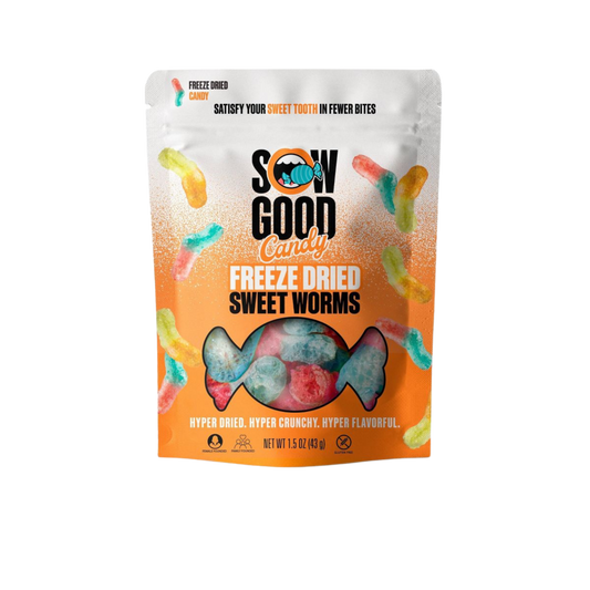 Sow Good Freeze Dried Candy Sweet Worms