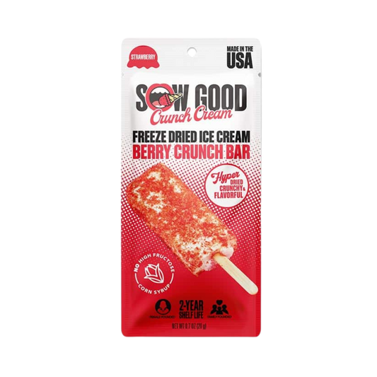 Sow Good Freeze Dried Crunch Cream Berry Crunch Bar