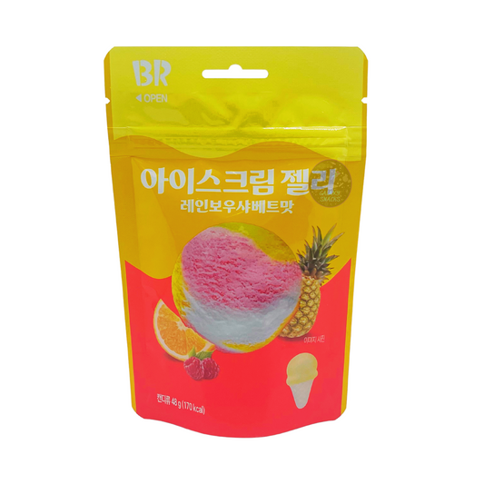 Baskin Robbin Rainbow Sherbet Jelly Candy (Korea)