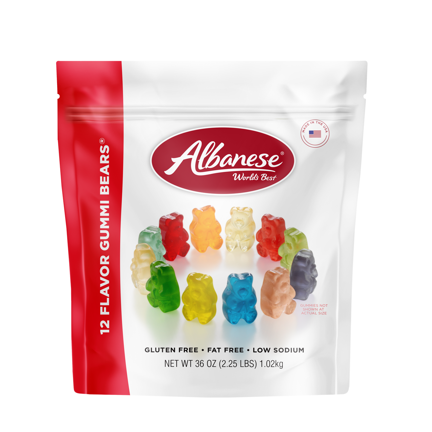 Albanese 12 Flavor Gummi Bears®, 36oz Bag